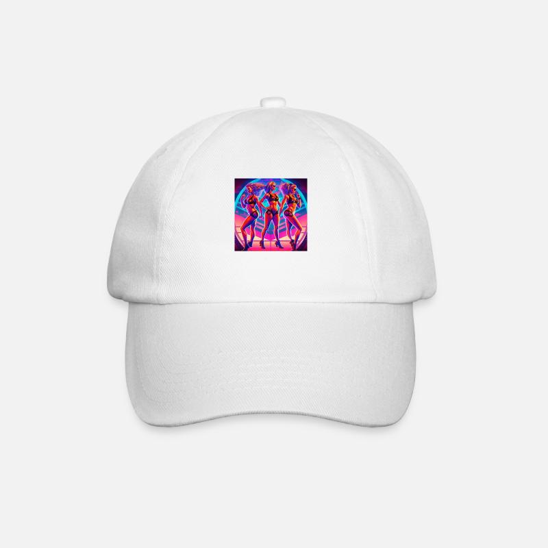 Babes - Baseballkappe - Weiß/Weiß