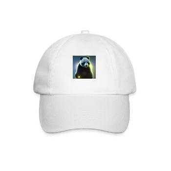 A panda for every heart - Baseball Cap - white/white - Front
