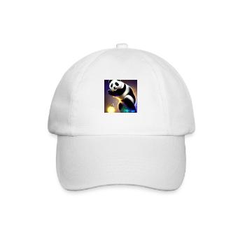 A panda for every heart - Baseball Cap - white/white - Front