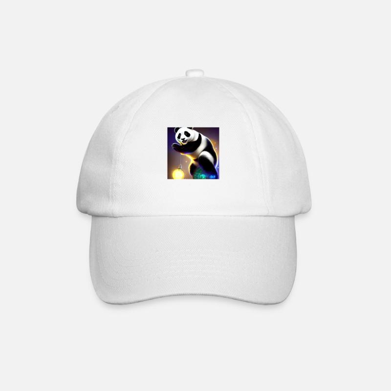 Un panda pour tous les cœurs - Casquette classique - blanc/blanc