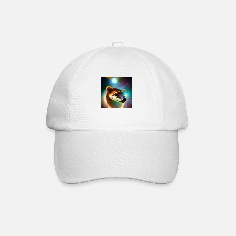 Coati - Baseball Cap - white/white