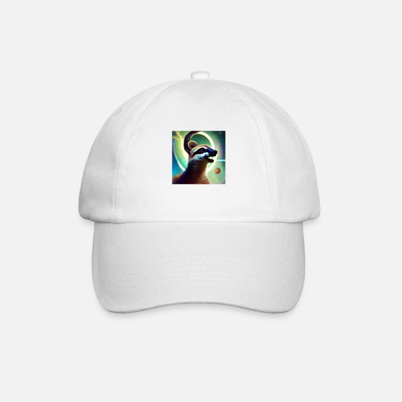 Coati - Baseball Cap - white/white