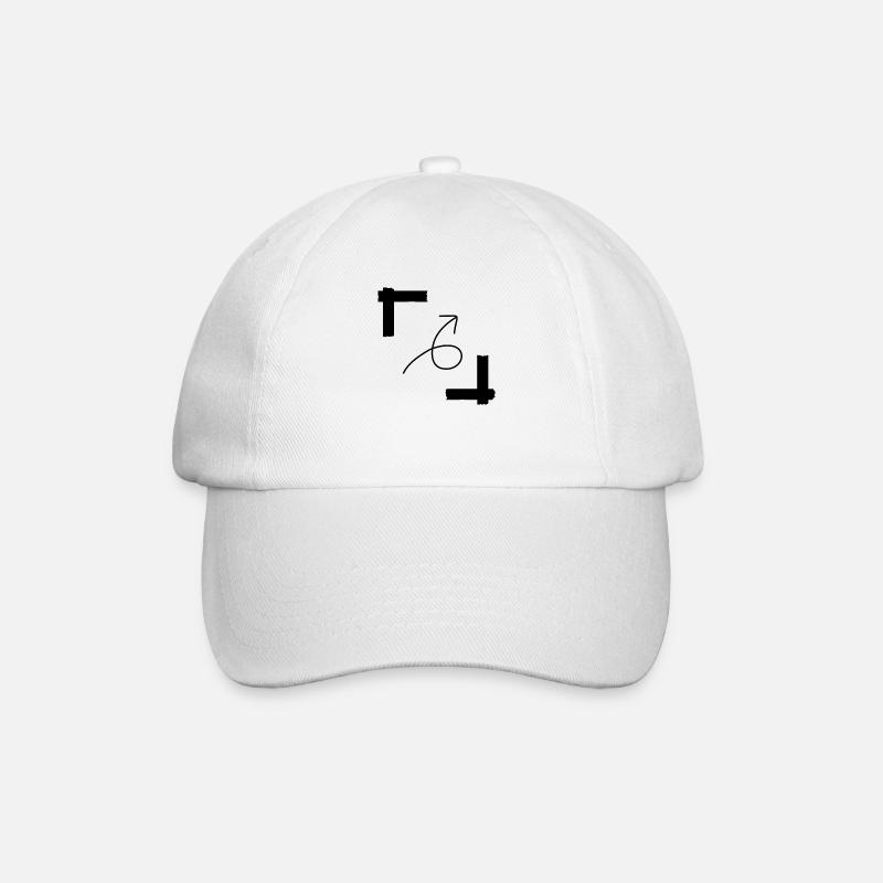 Flèche de bord - Casquette classique - blanc/blanc