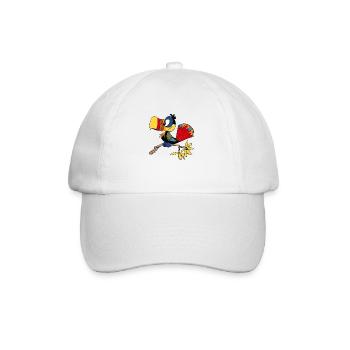 Parrot - Baseball Cap - white/white - Front