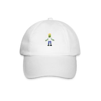 Blonde Cheveux Zombie Fille - Casquette classique - blanc/blanc - Devant