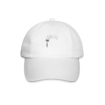 Shalom Dandelion design - Casquette classique - blanc/blanc - Devant