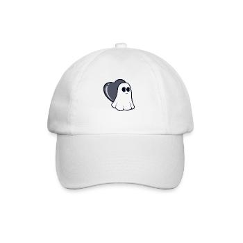 Conception de tatouage d’amour fantomatique - Casquette classique - blanc/blanc - Devant