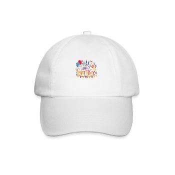 Joyeux 33e anniversaire Trente-trois 33 ans cadeau - Casquette classique - blanc/blanc - Devant