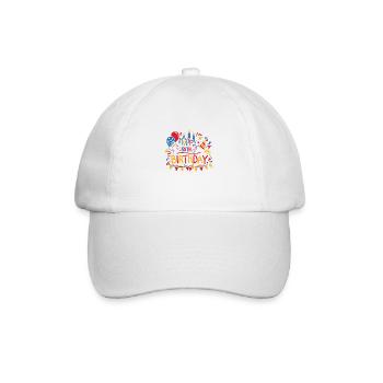 Happy 59th Birthday Fifty Ninth 59 Year Old Gifts - Baseball Cap - white/white - Front