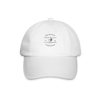 Christian Design Peace I leave with you - Baseball Cap - white/white - Front