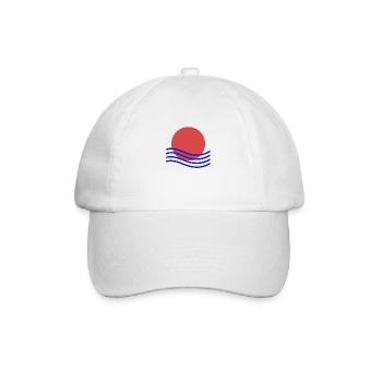 Abstract Sunset - Baseball Cap - white/white - Front