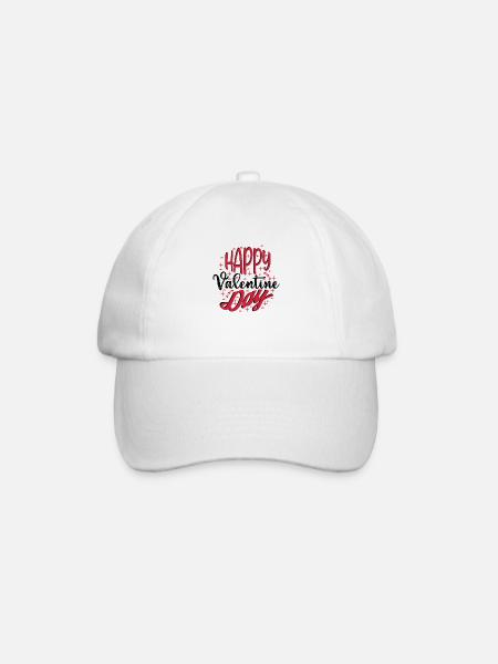 Bonne Saint-Valentin - Casquette classique - blanc/blanc