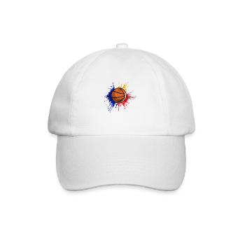Philippines Filipino Flag Basketball I Cadeau - Casquette classique - blanc/blanc - Devant