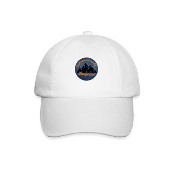 Adventure Travel Hiking Mountain - Baseballkappe - Weiß/Weiß - Vorne