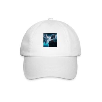 kratos devant les montagnes - Casquette classique - blanc/blanc - Devant