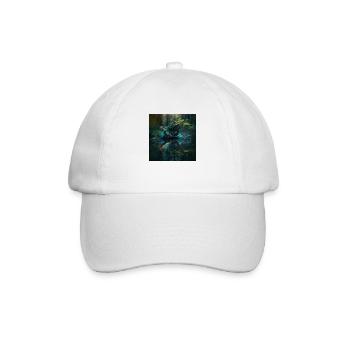 Papillon sur l'eau - Casquette classique - blanc/blanc - Devant