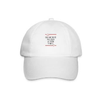 Encore une journée sans Thalès - Casquette classique - blanc/blanc - Devant