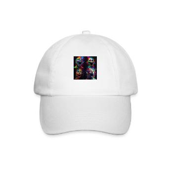 Hypnotic Scream - Baseball Cap - white/white - Front