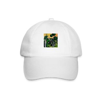 Art du jardin - Casquette classique - blanc/blanc - Devant