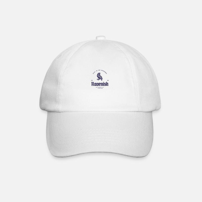 RAvenish - Casquette classique - blanc/blanc