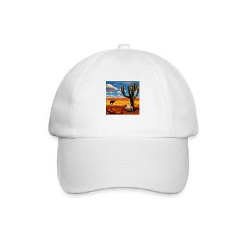 Paysage des Prairies - Casquette classique - blanc/blanc - Devant