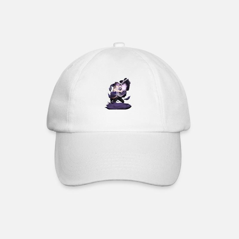 Zauberer - Baseballkappe - Weiß/Weiß