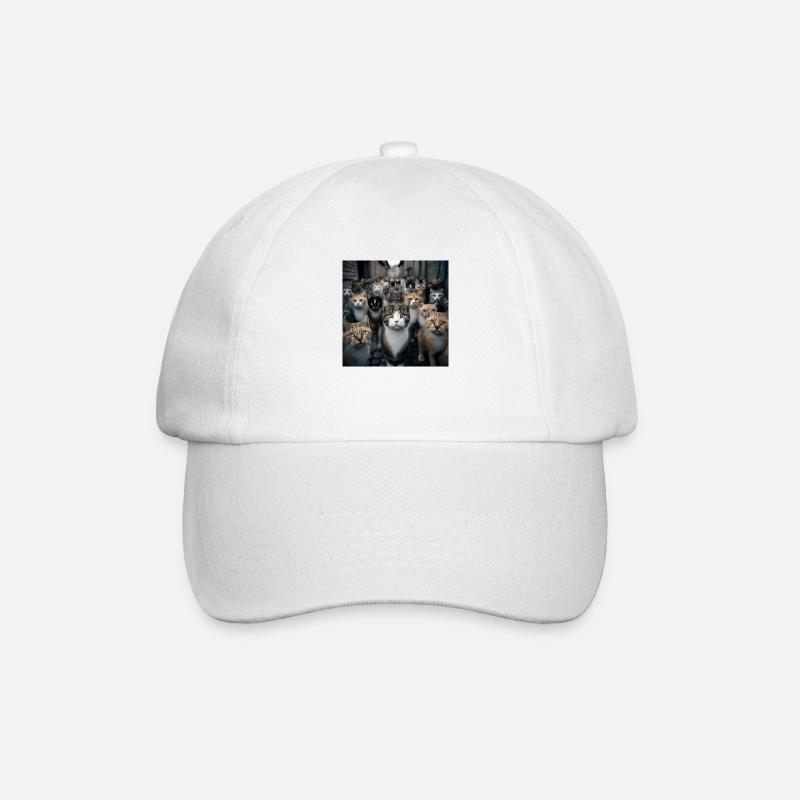 Rue Cat - Casquette classique - blanc/blanc