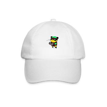 Le dieu de la manettte - Casquette classique - blanc/blanc - Devant