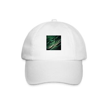 Everything is made of waves 7 - Baseball Cap - white/white - Front