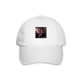 Joueur solitaire - Casquette classique - blanc/blanc - Devant
