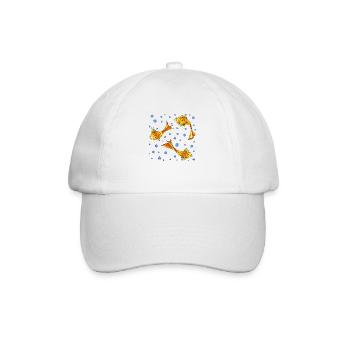Poissons - Casquette classique - blanc/blanc - Devant