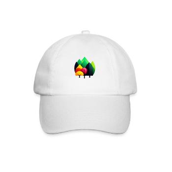 Bosquet - Casquette classique - blanc/blanc - Devant