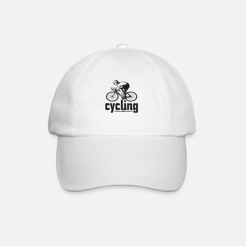 Cycling - Baseballkappe - Weiß/Weiß