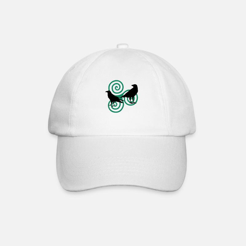 Odinˋs corbeaux - Casquette classique - blanc/blanc