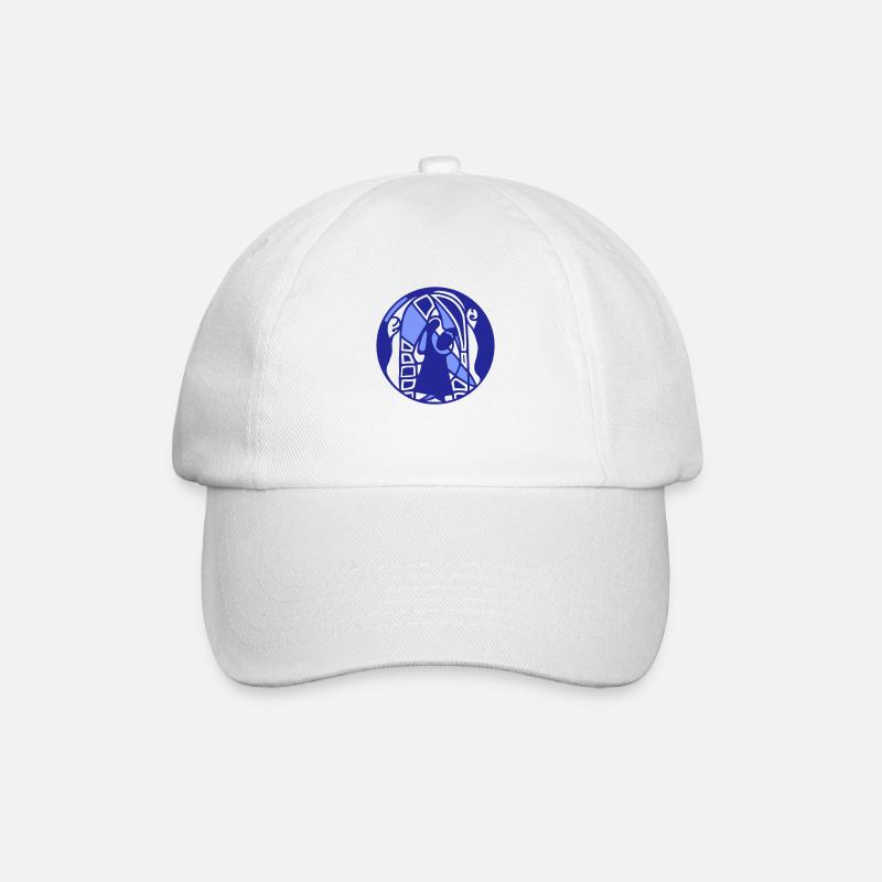 For all those waiting. Hope in waiting and prayer - Baseball Cap - white/white