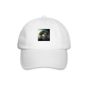 Paysage du monde n°8 - Casquette classique - blanc/blanc - Devant