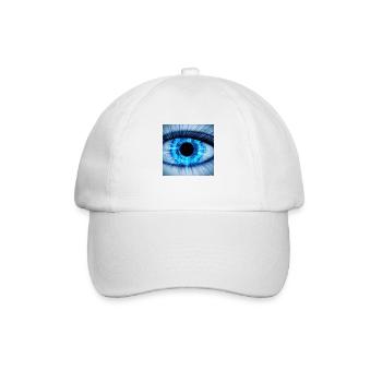 Oeil - Casquette classique - blanc/blanc - Devant