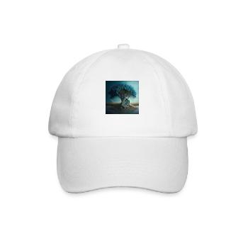 arbre zen n°4 - Casquette classique - blanc/blanc - Devant