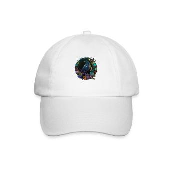 The Raven - Baseball Cap - white/white - Front