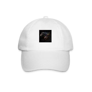 Fiery horse n°17 - Baseball Cap - white/white - Front