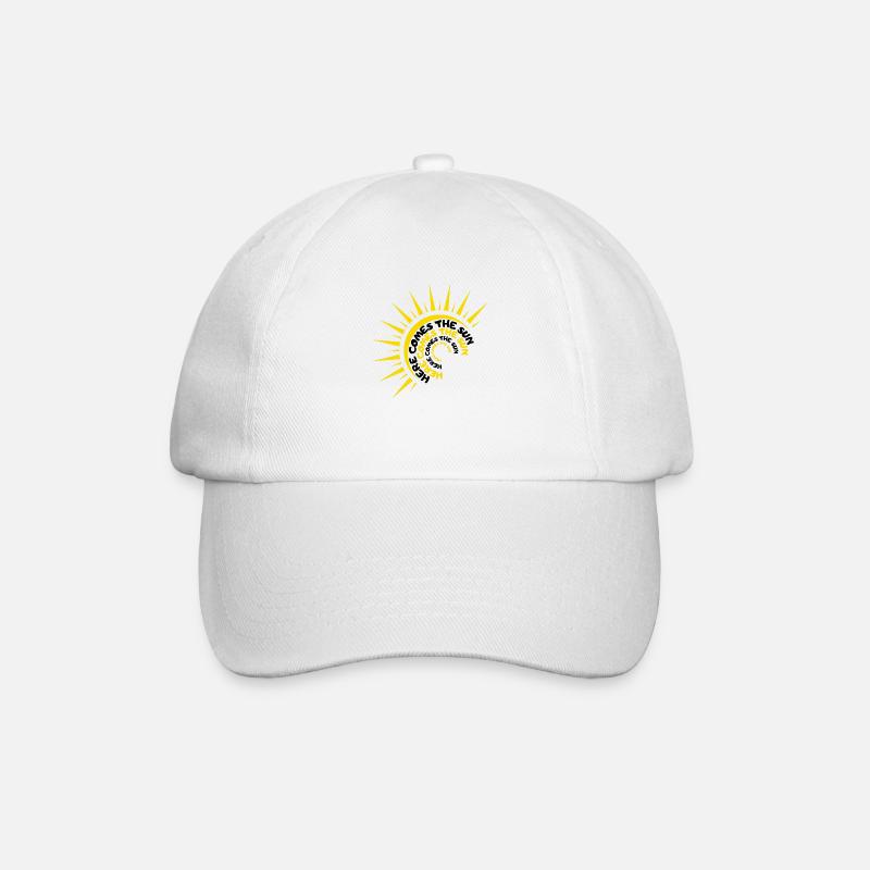 VOICI LE SOLEIL - Casquette classique - blanc/blanc