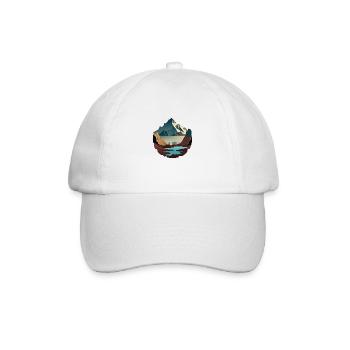 SURREAL - Baseball Cap - white/white - Front