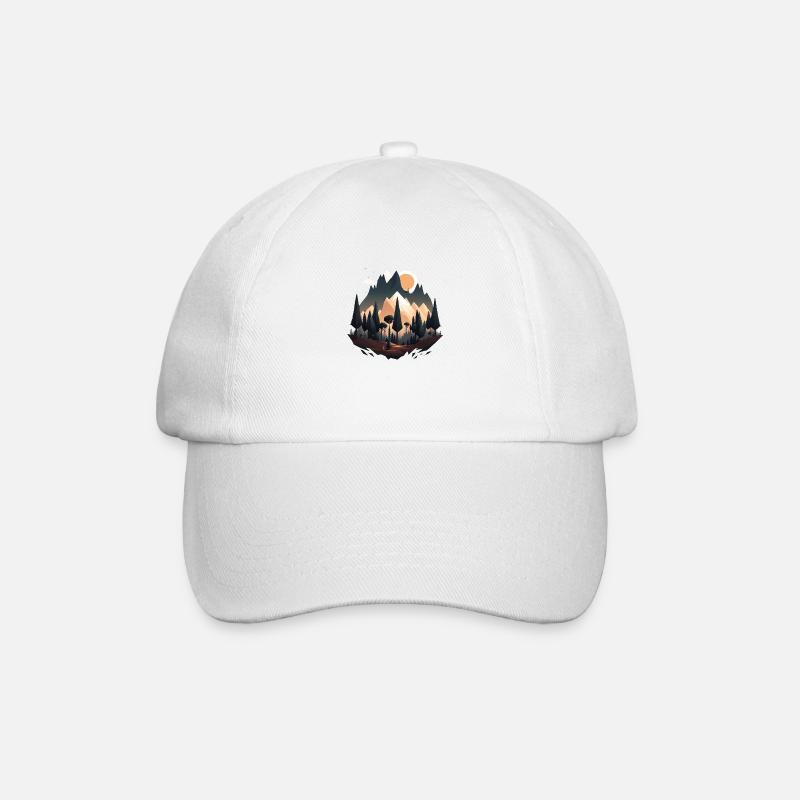 SURRÉEL - Casquette classique - blanc/blanc