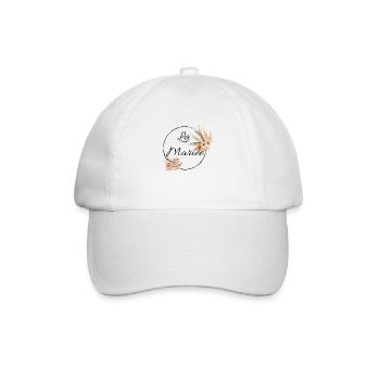 La mariée floral - Casquette classique - blanc/blanc - Devant