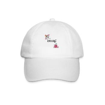 Personalisierter Junggesellenabschied - Baseballkappe - Weiß/Weiß - Vorne