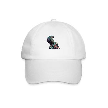 TRIPPY - Baseball Cap - white/white - Front