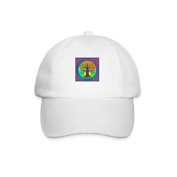 Flashy Tree of Life - Baseball Cap - white/white - Front