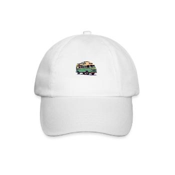 Your camper darling - Baseball Cap - white/white - Front