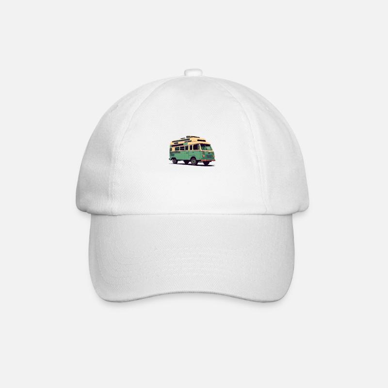 Dein Camper Liebling - Baseballkappe - Weiß/Weiß