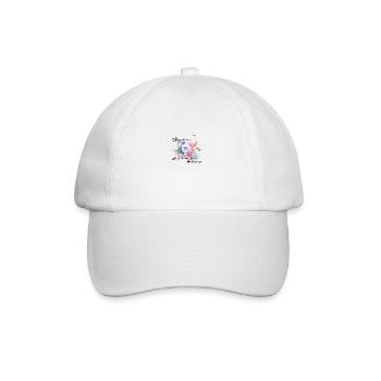 Love grows here - Baseball Cap - white/white - Front